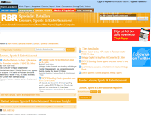 Tablet Screenshot of leisuresportsandentertainment.retail-business-review.com