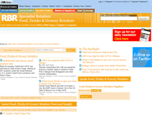 Tablet Screenshot of fooddrinksandgrocery.retail-business-review.com